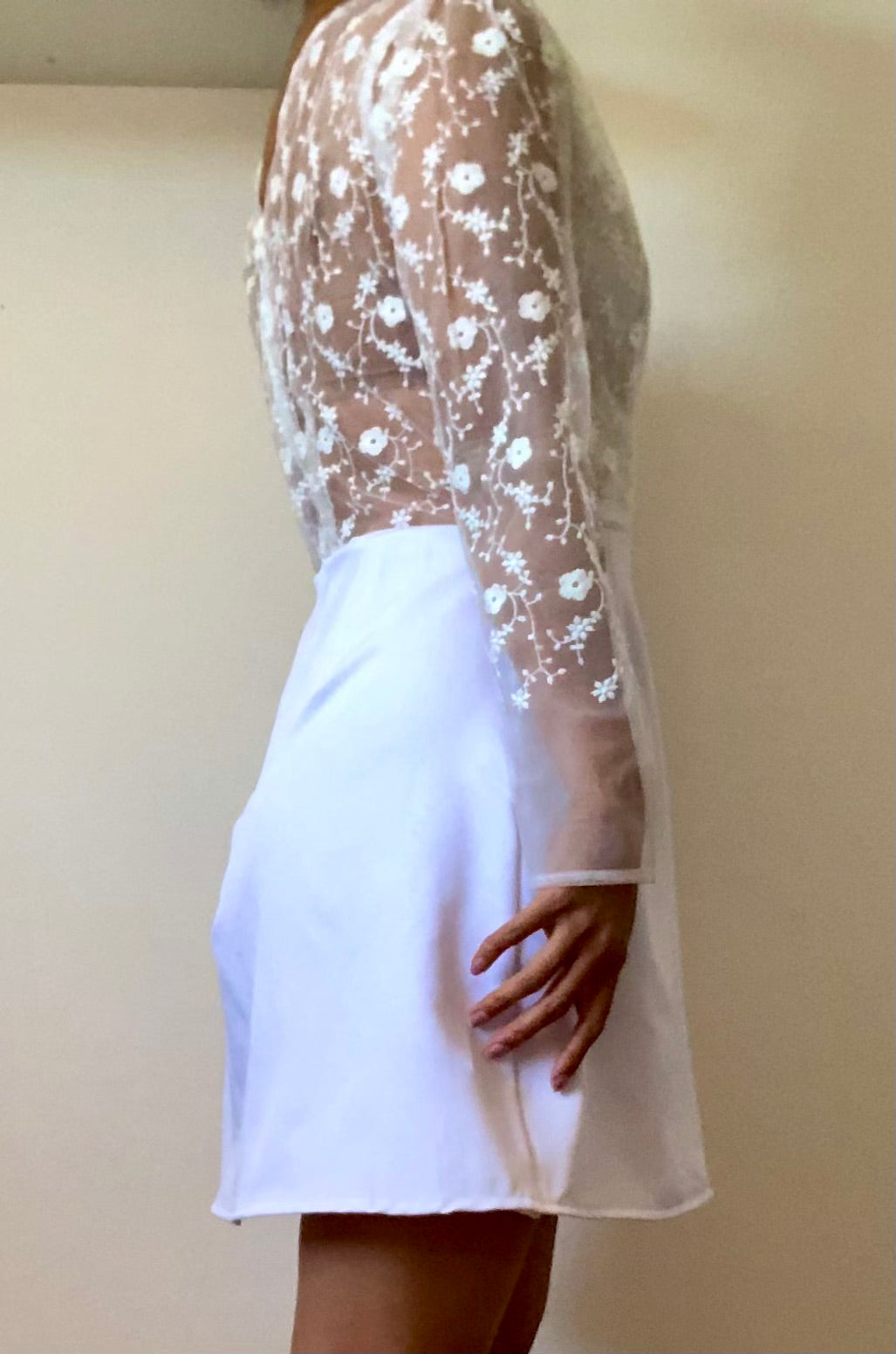 ROBE BLANCHE