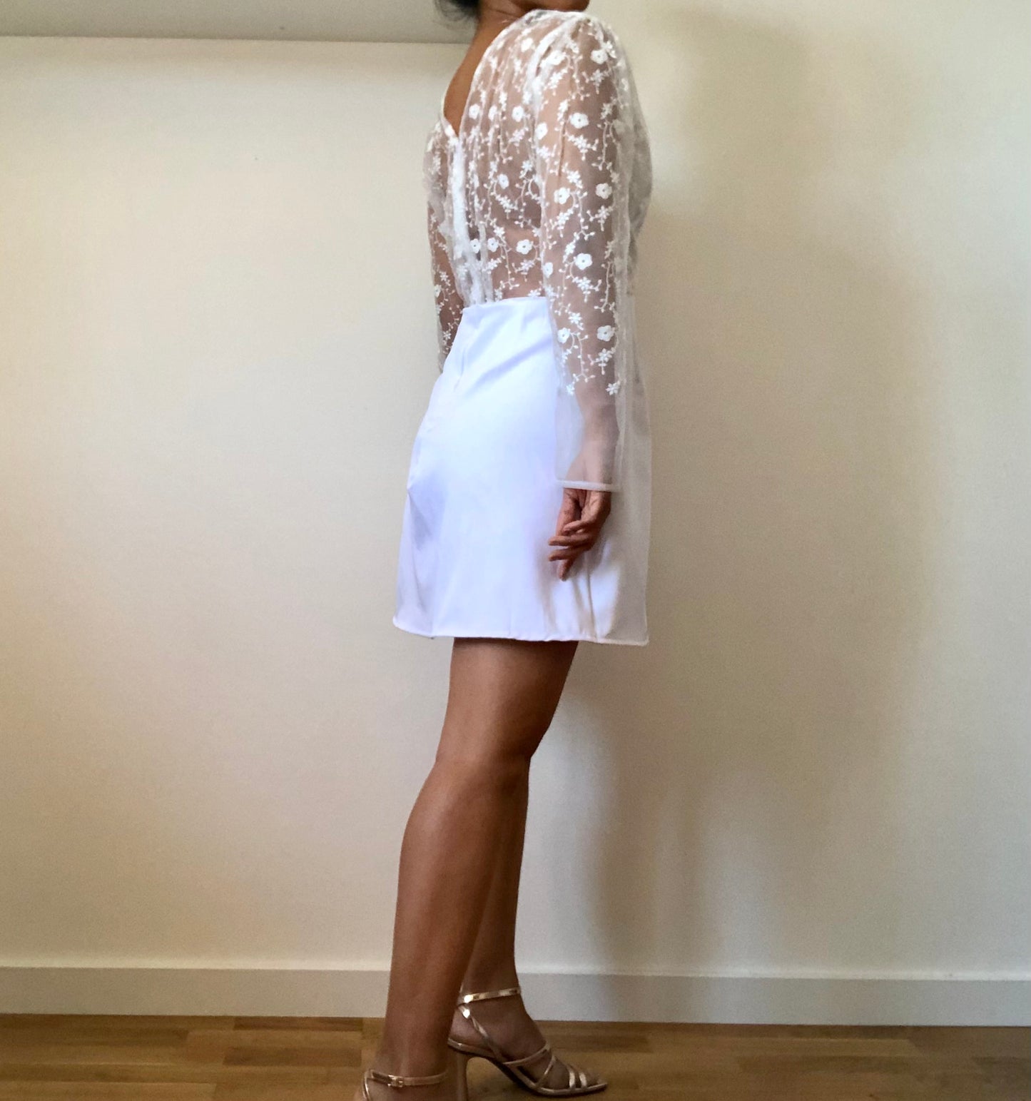 ROBE BLANCHE