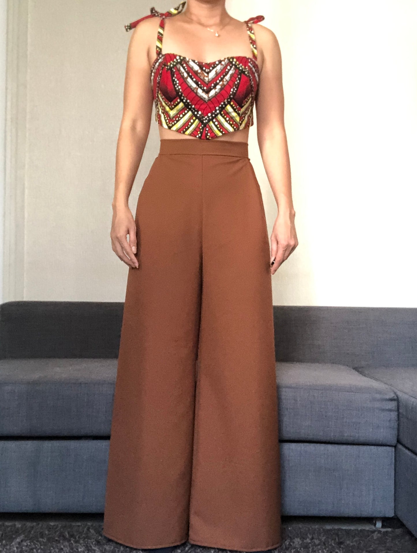 ENSEMBLE PANTALON ET CORET WAX