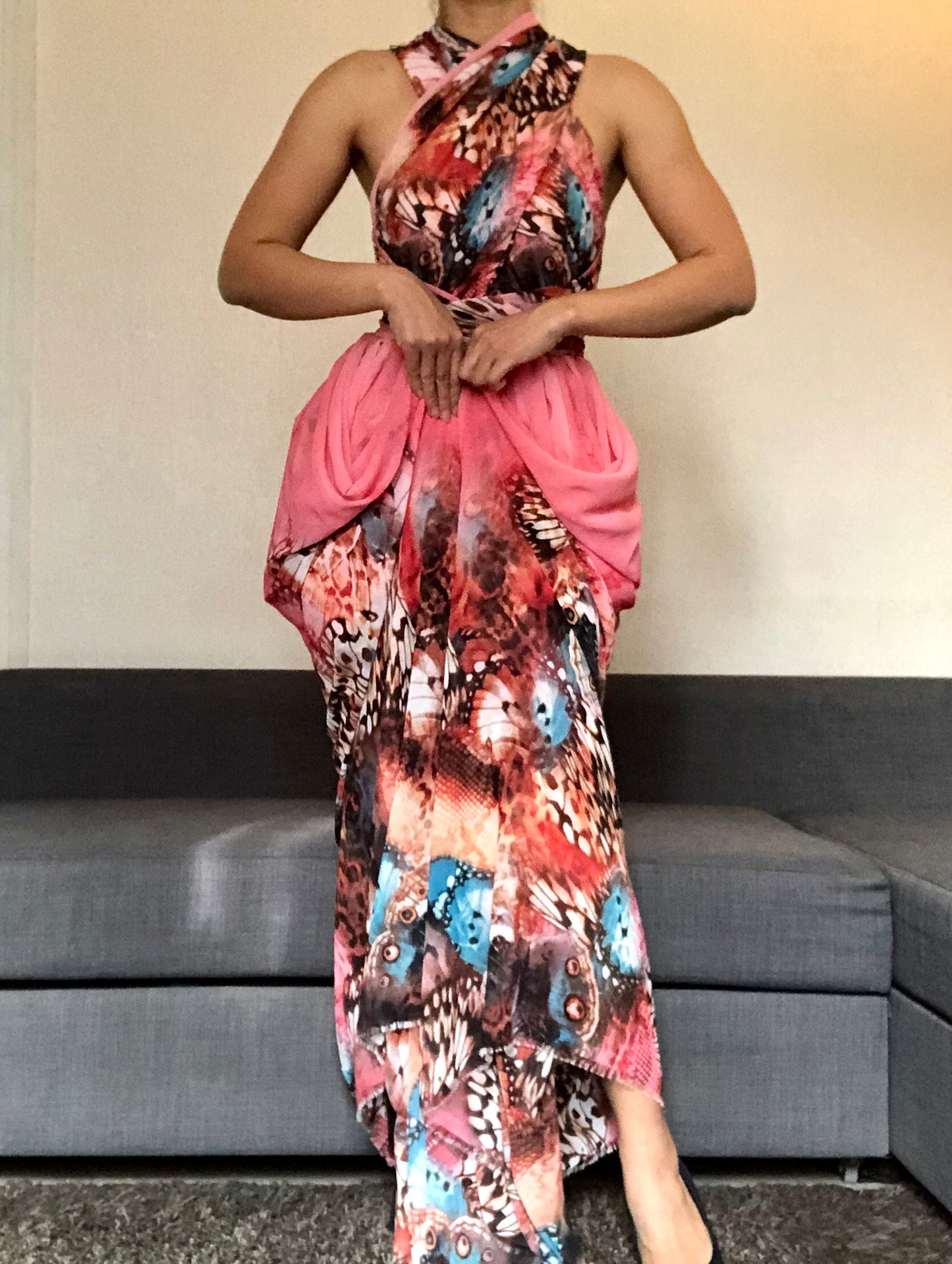 ROBE ROSE BUTTERFLY