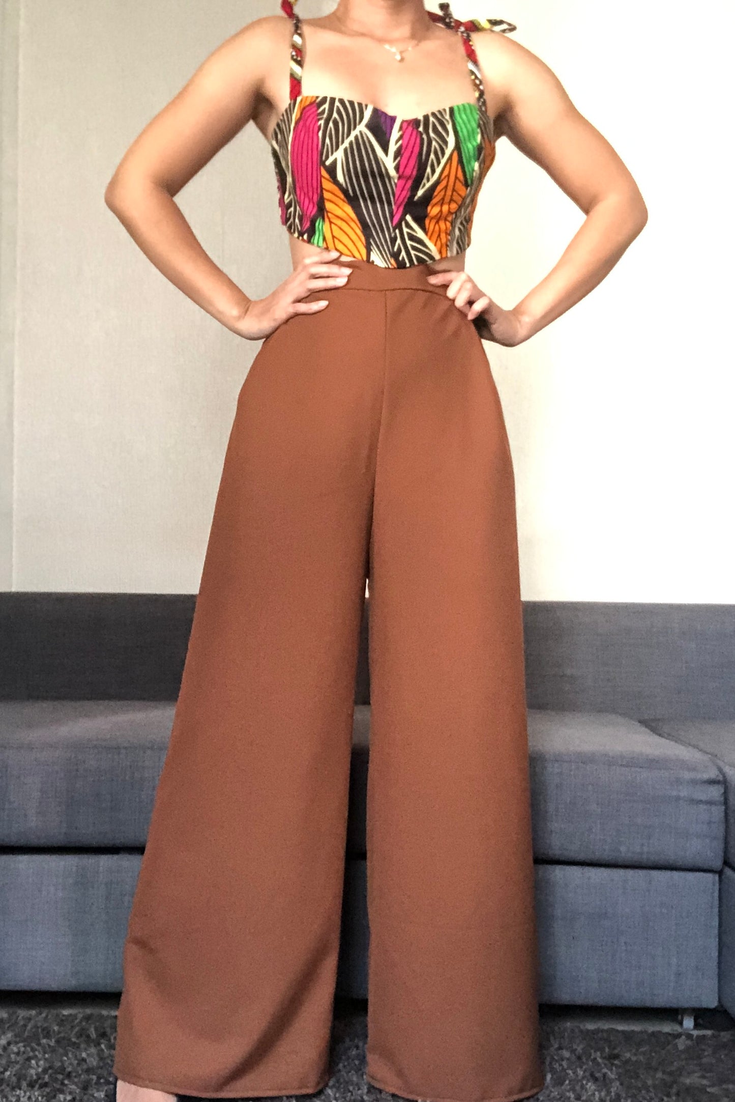 ENSEMBLE PANTALON ET CORET WAX