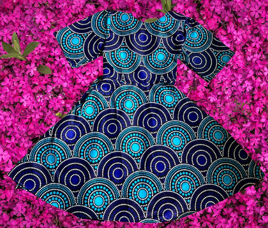 ROBE WAX BLUE MIDI