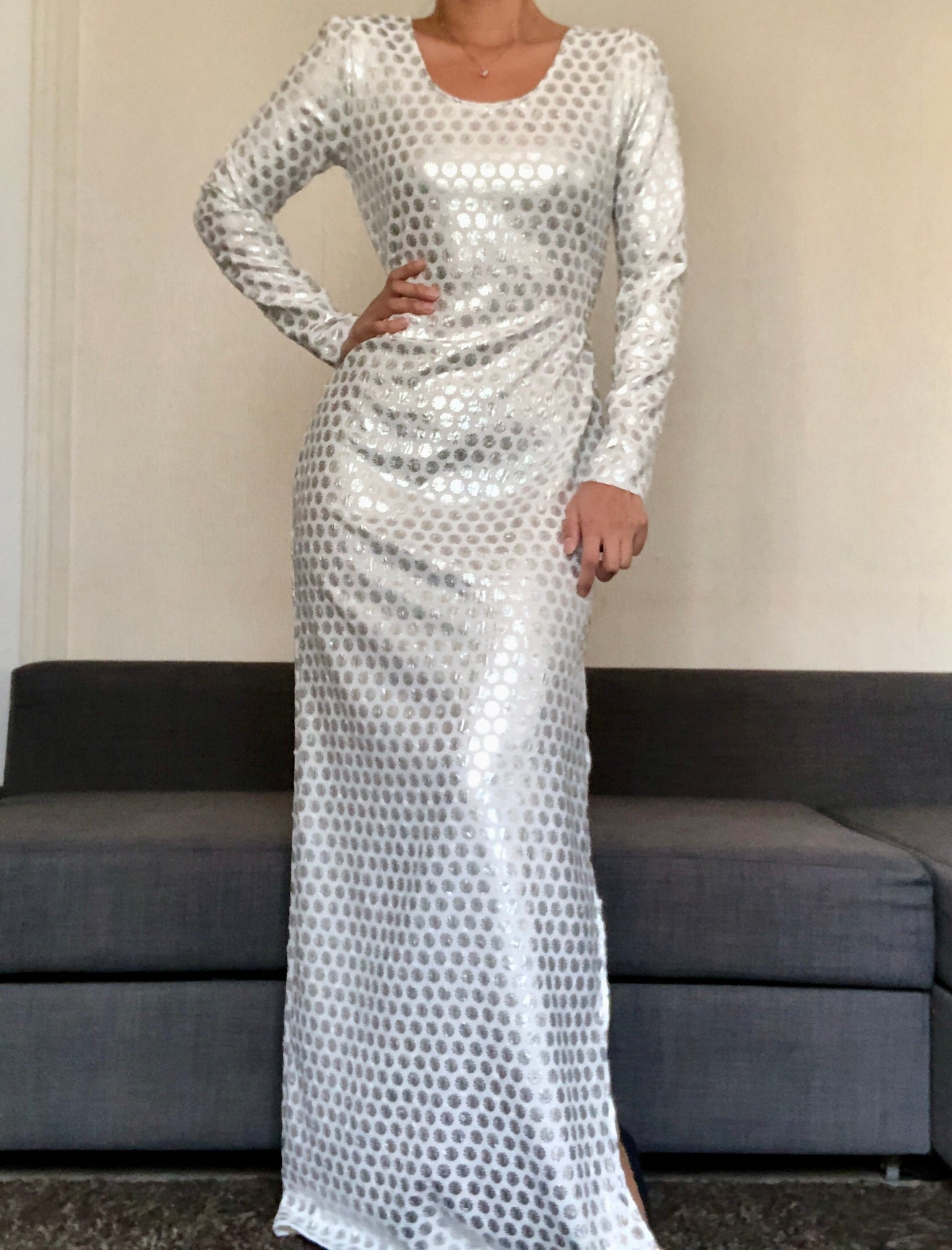 ROBE LONGUE BLANCHE