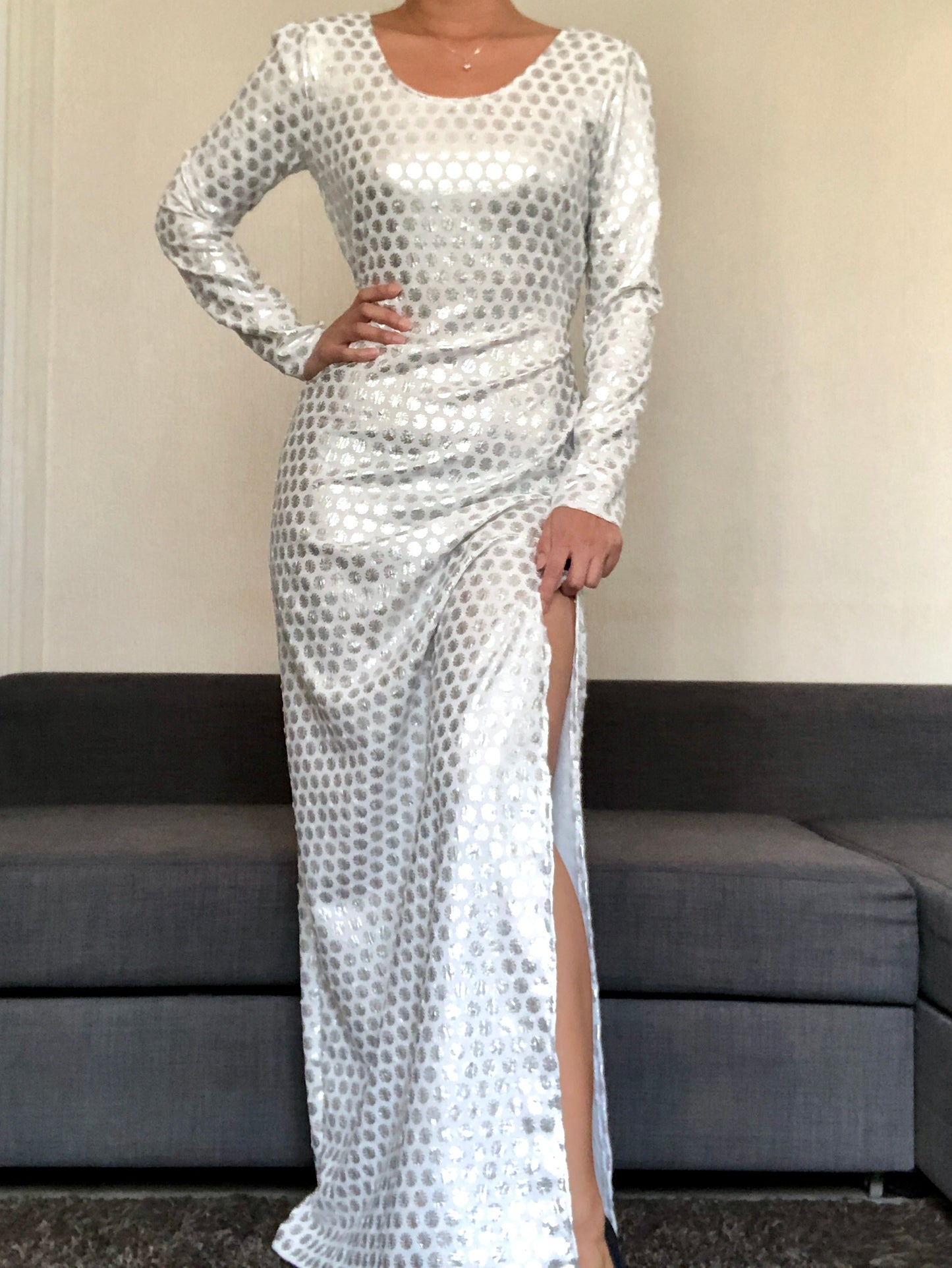 ROBE LONGUE BLANCHE