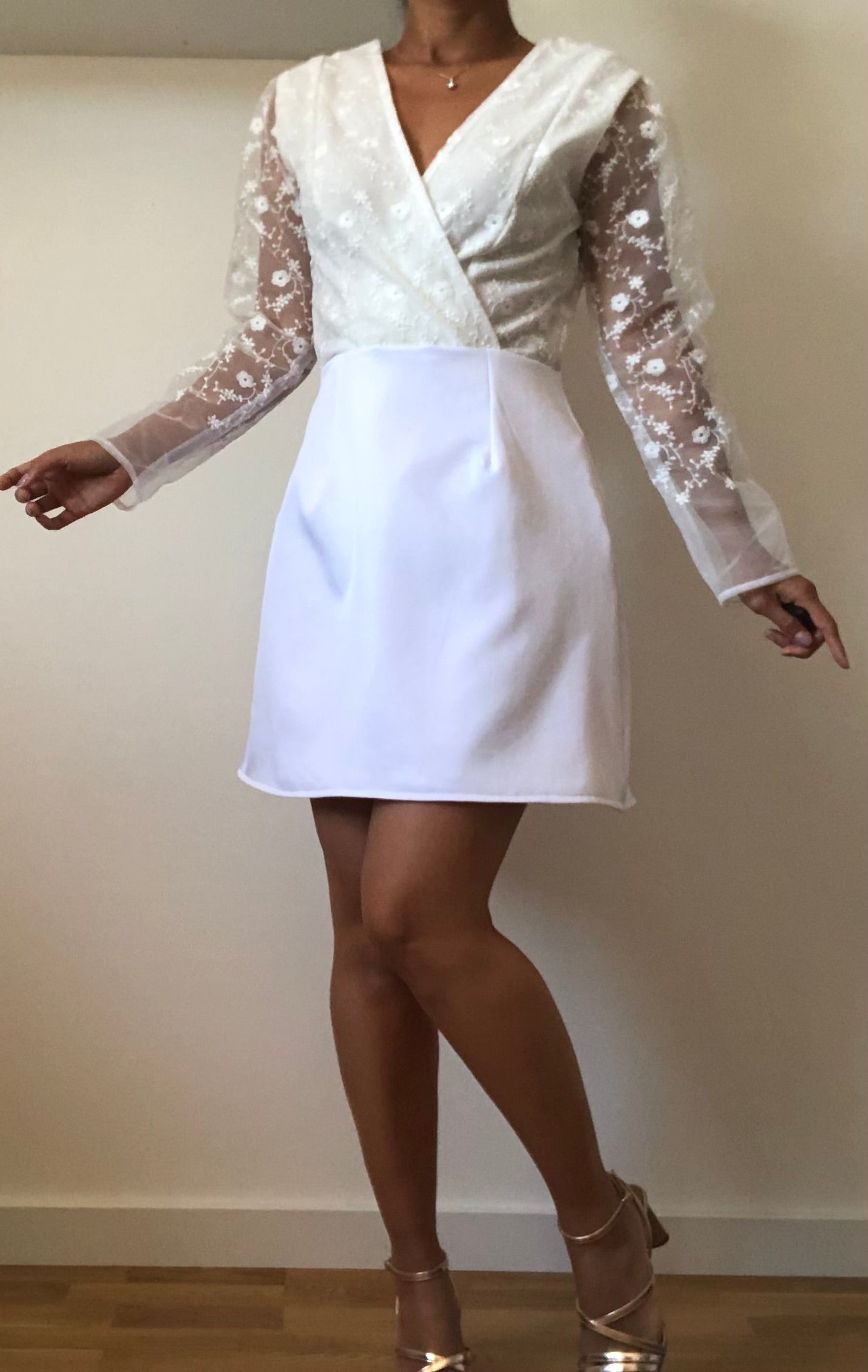 ROBE BLANCHE