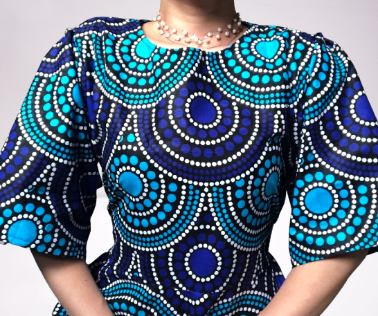 ROBE WAX BLUE MIDI