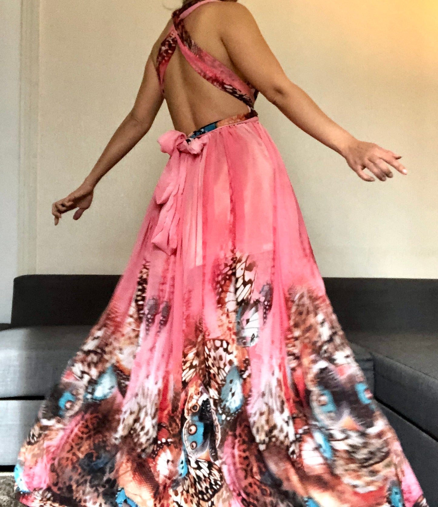 ROBE ROSE BUTTERFLY
