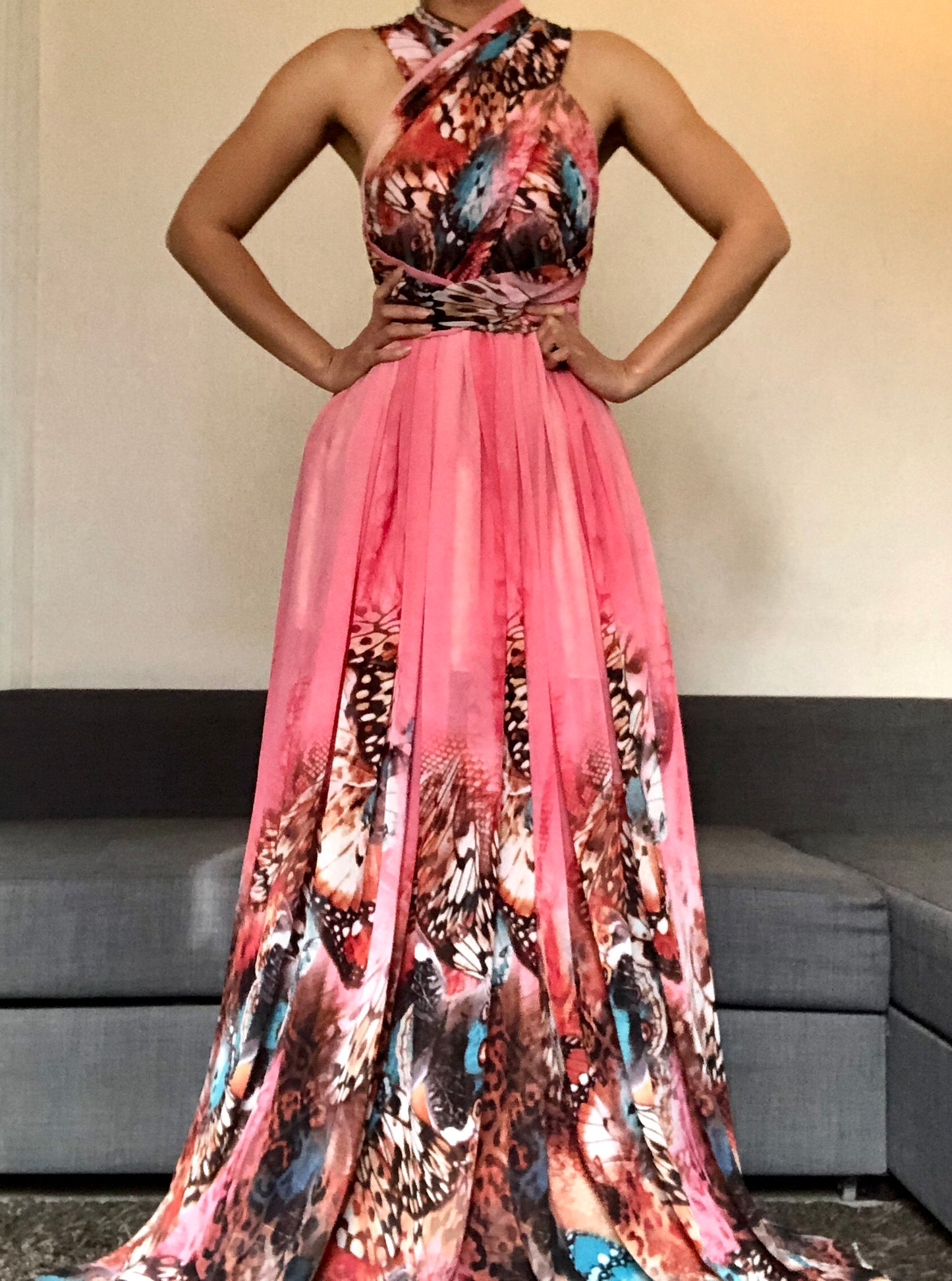 ROBE ROSE BUTTERFLY