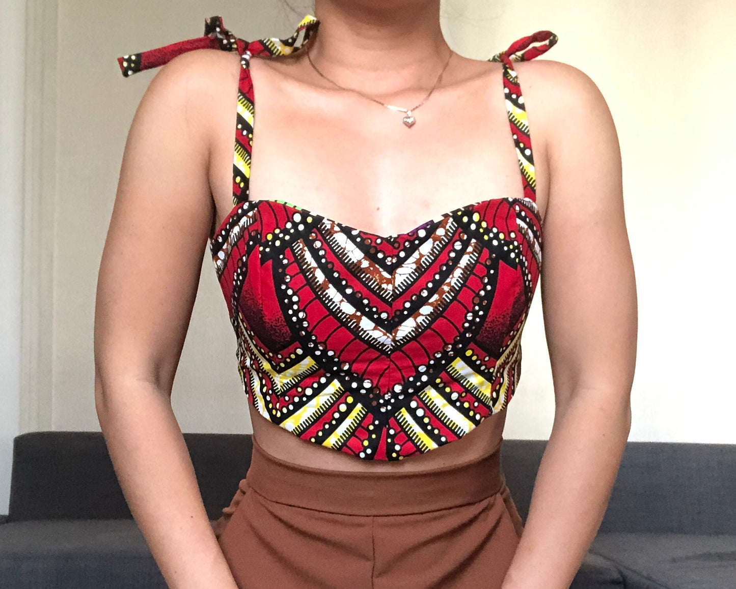 ENSEMBLE PANTALON ET CORET WAX