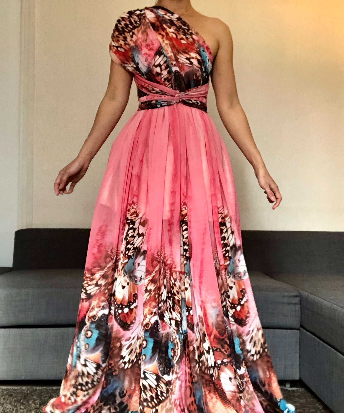 ROBE ROSE BUTTERFLY