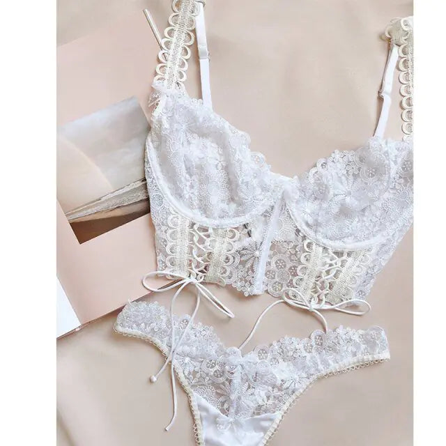 Lace Lingerie Underwear Set