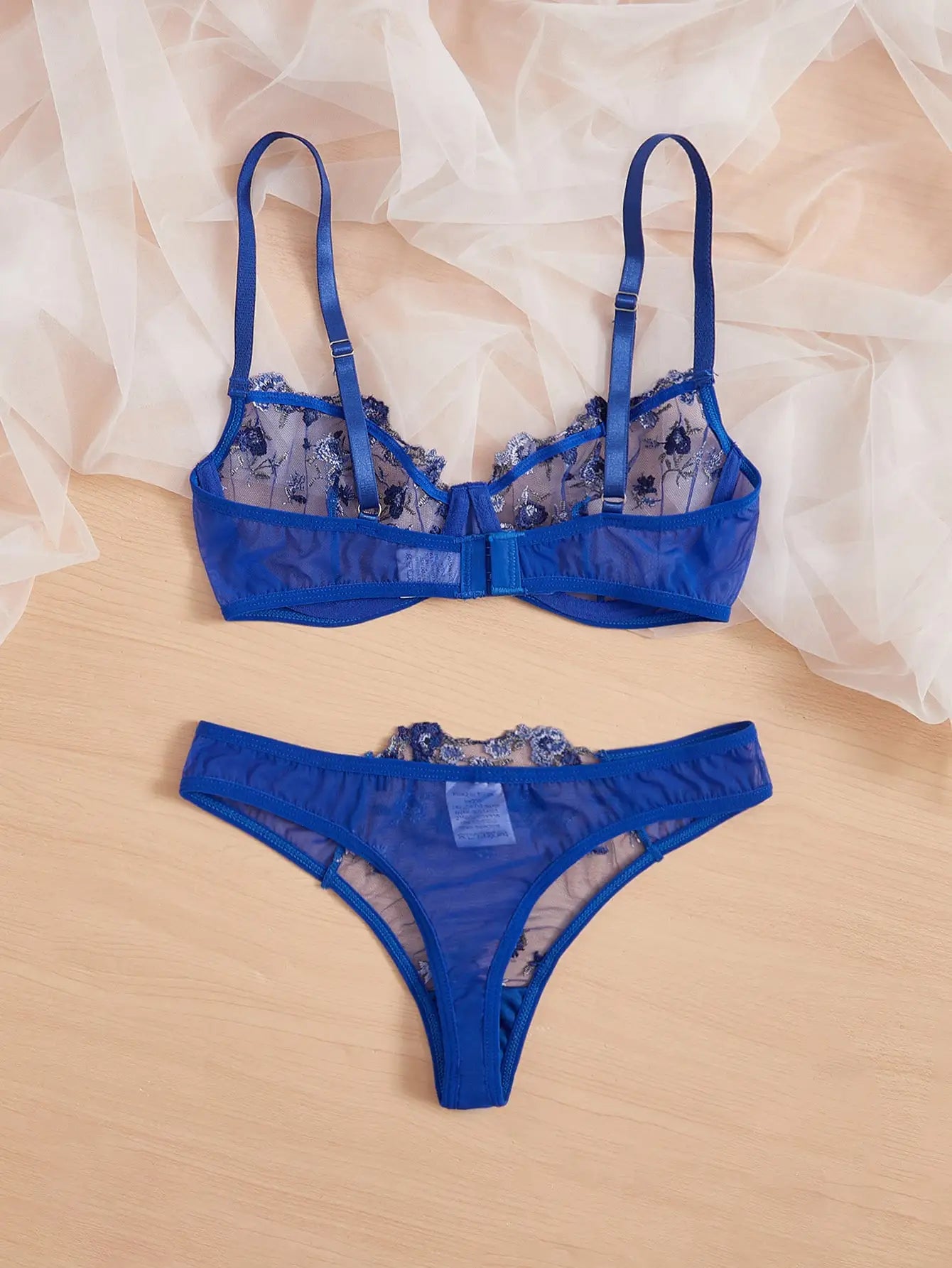 Floral Lingerie Embroidery