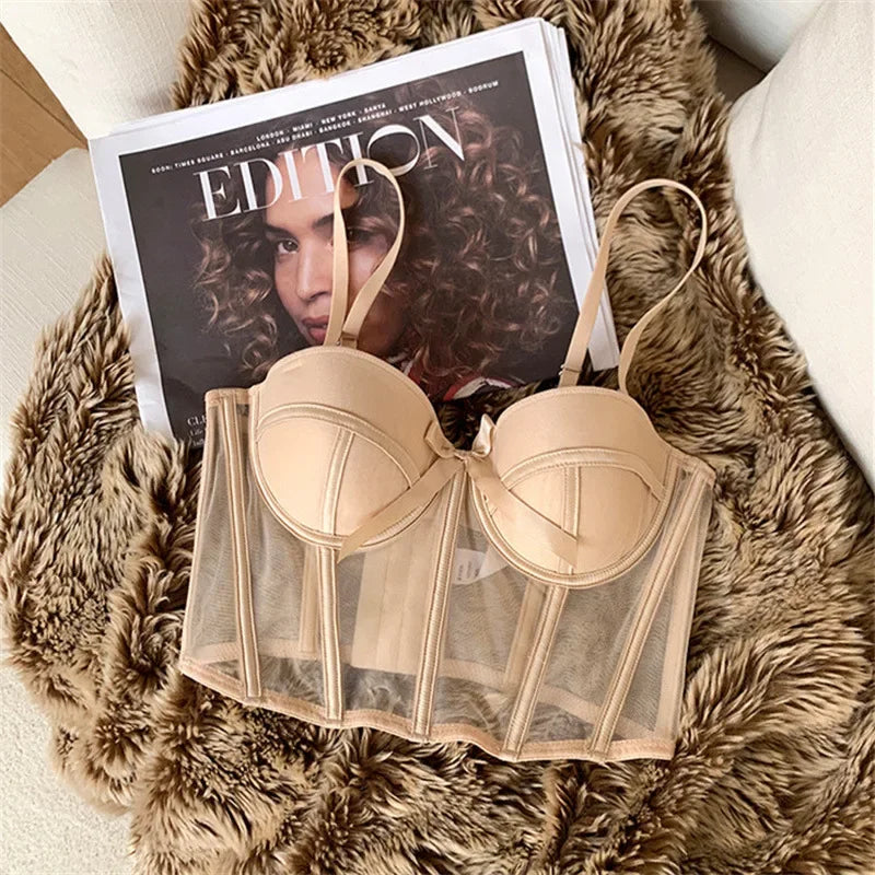 Lace Bra Sexy Mesh