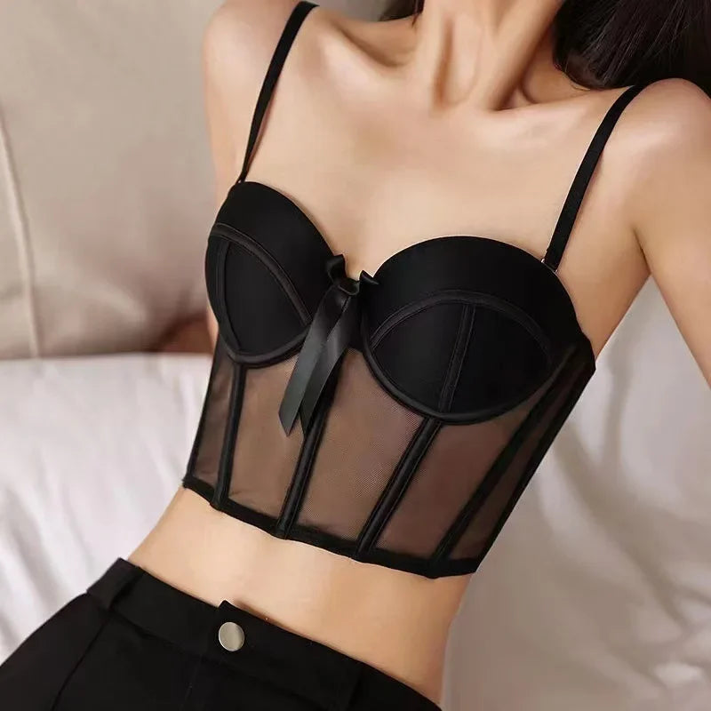 Lace Bra Sexy Mesh