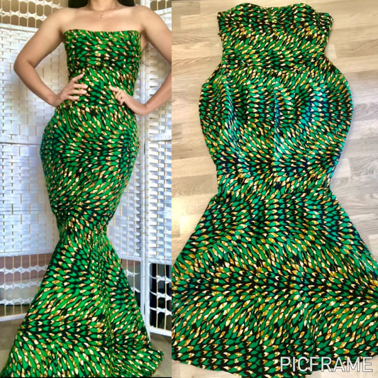 ROBE WAX MERMAID VERT