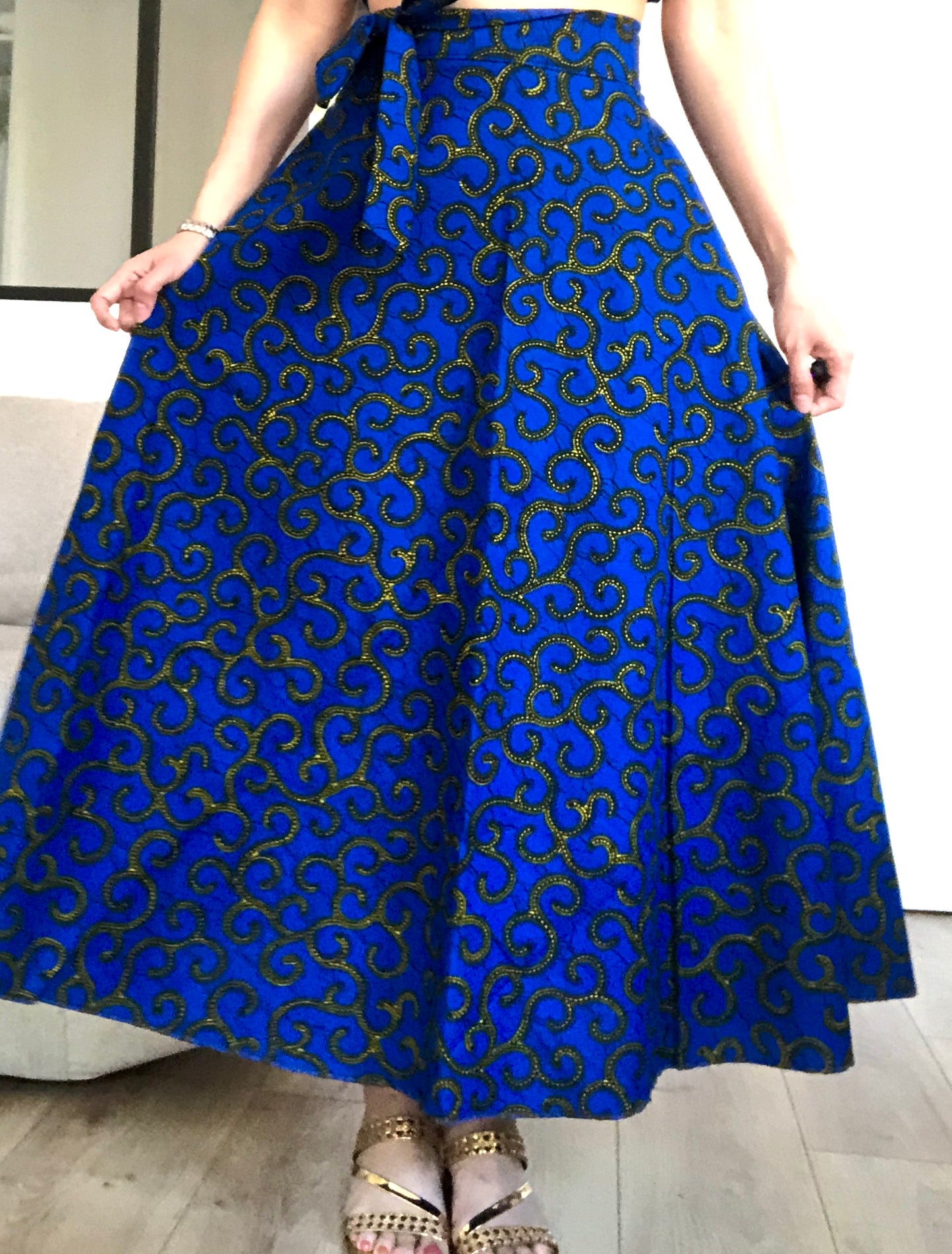 ROBE WAX BLEU CONVERTIBLE