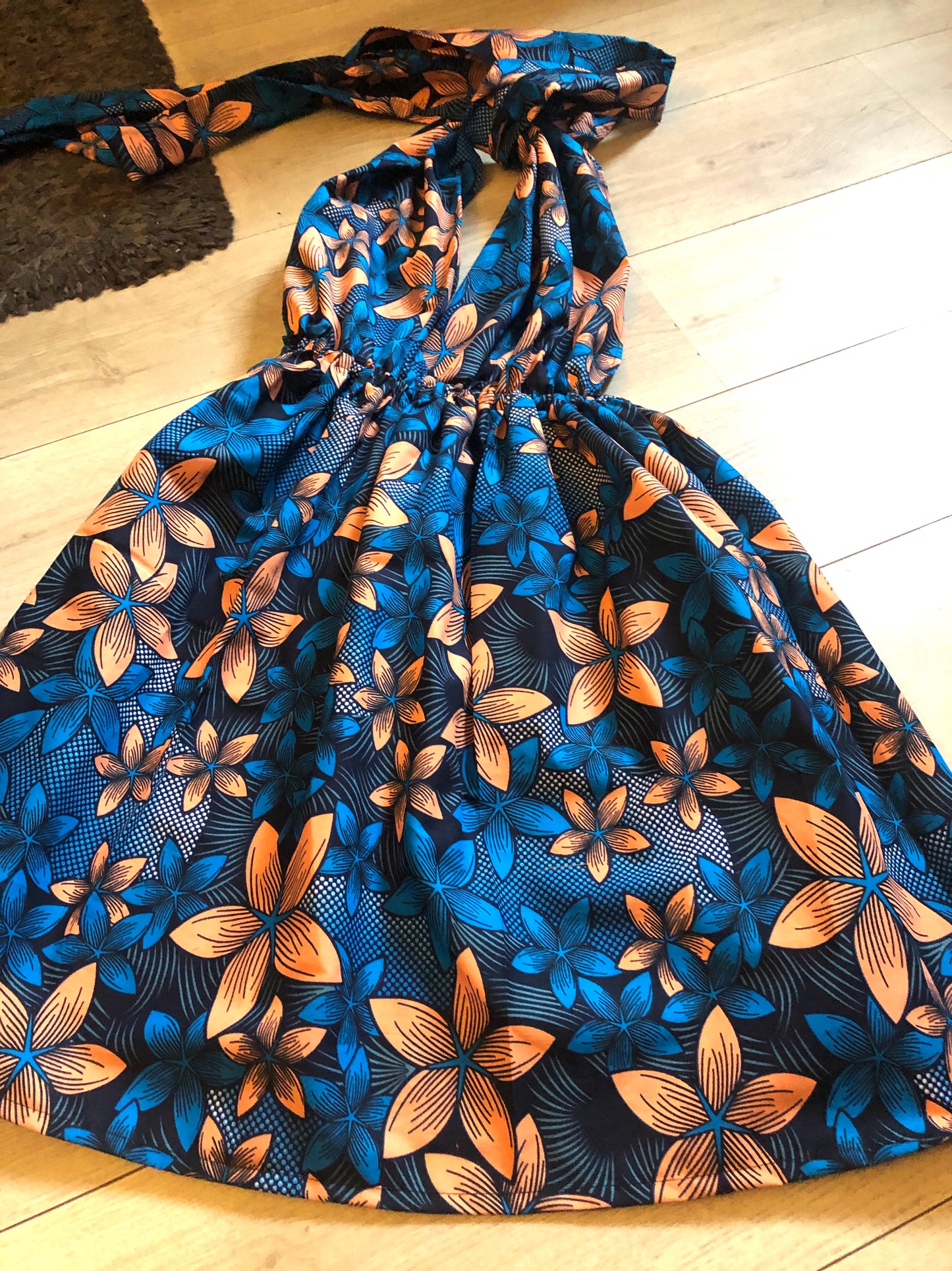 ROBE CONVERTIBLE ENFANT BLEU