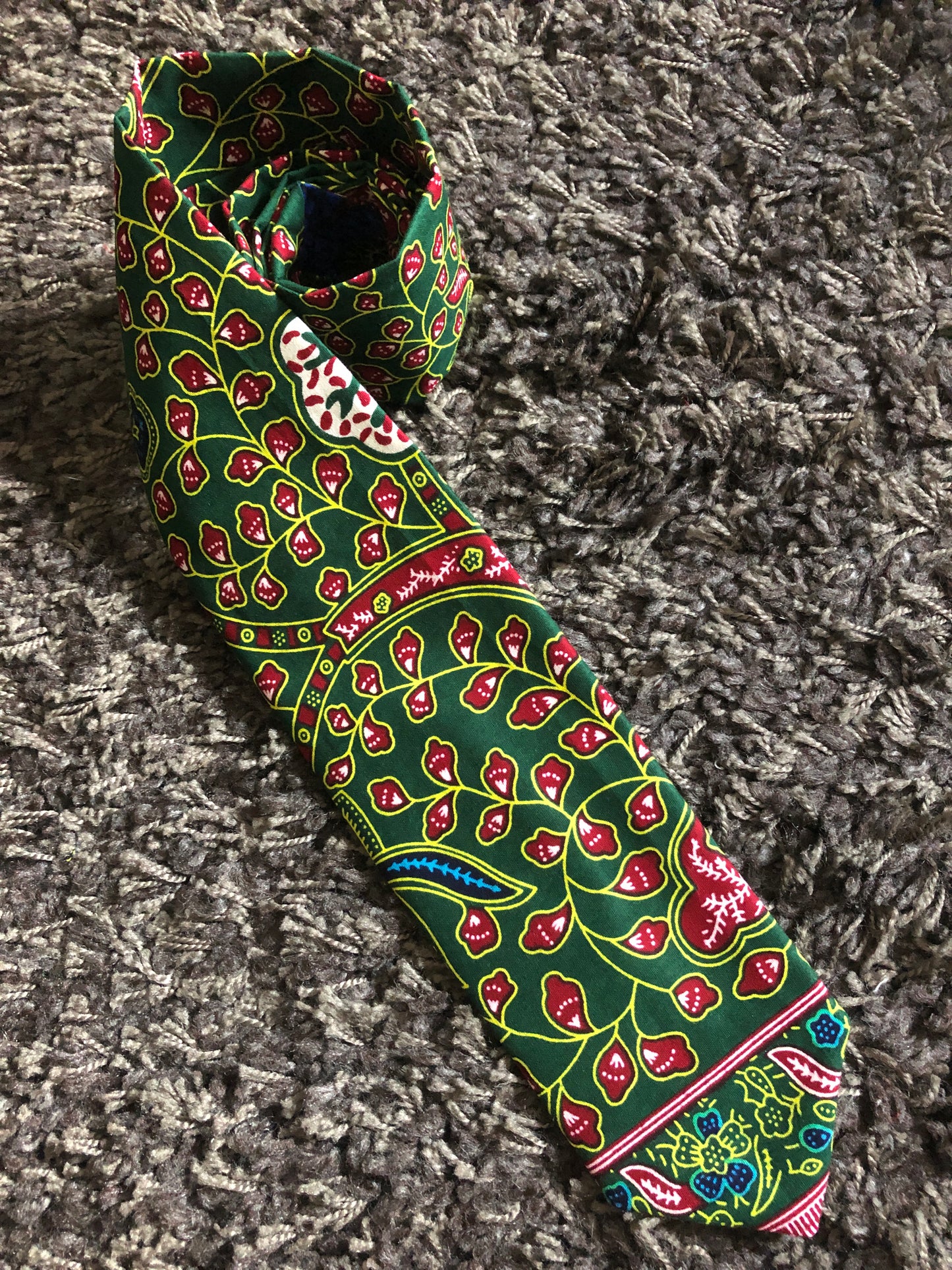 CRAVATE WAX VERT BATIK
