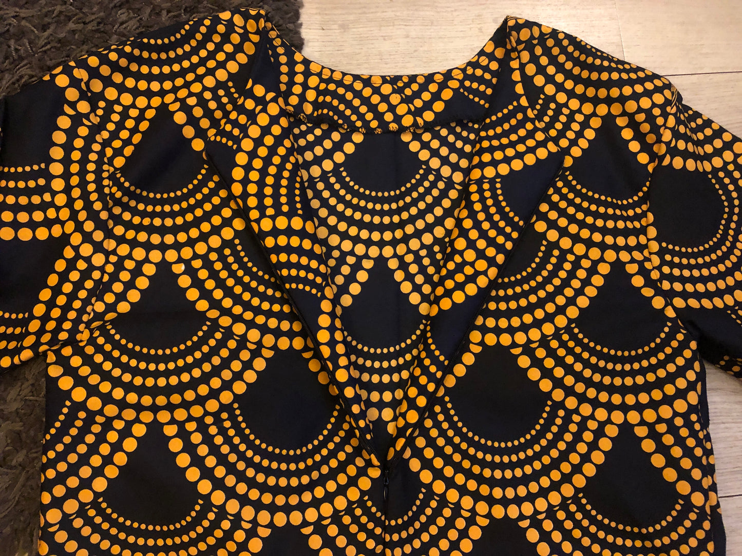 CHEMISE TUNIQUE WAX ORANGE