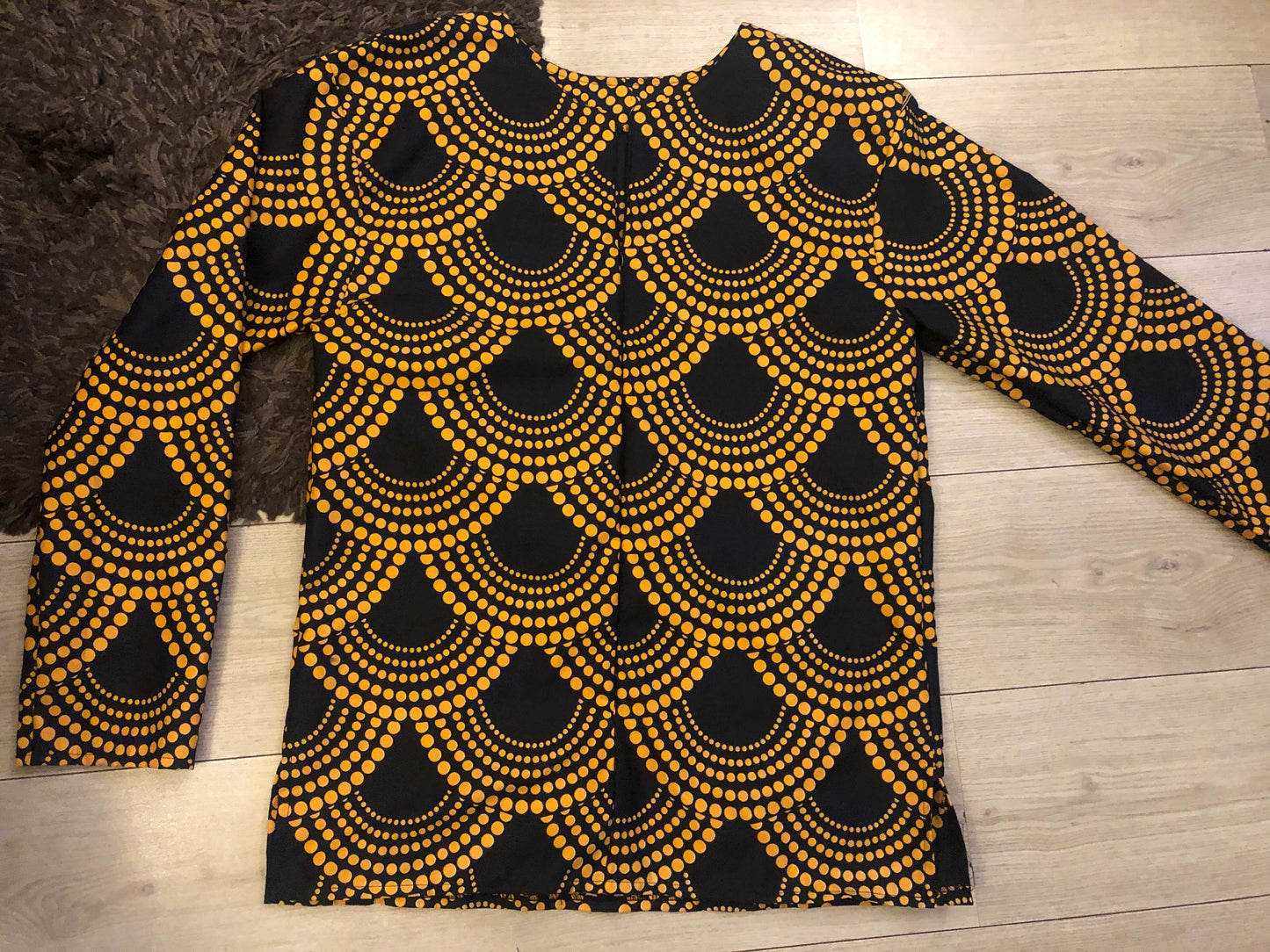 CHEMISE TUNIQUE WAX ORANGE