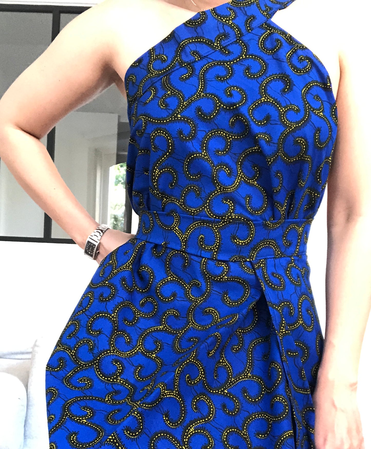 ROBE WAX BLEU CONVERTIBLE