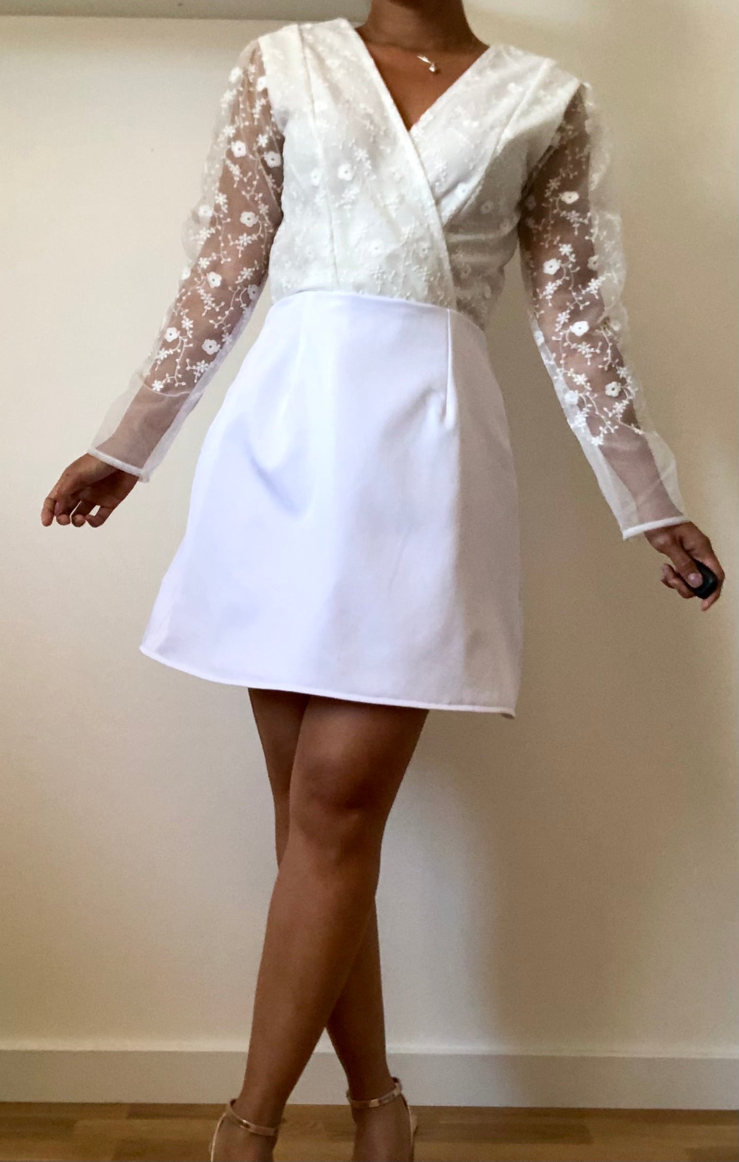 ROBE BLANCHE
