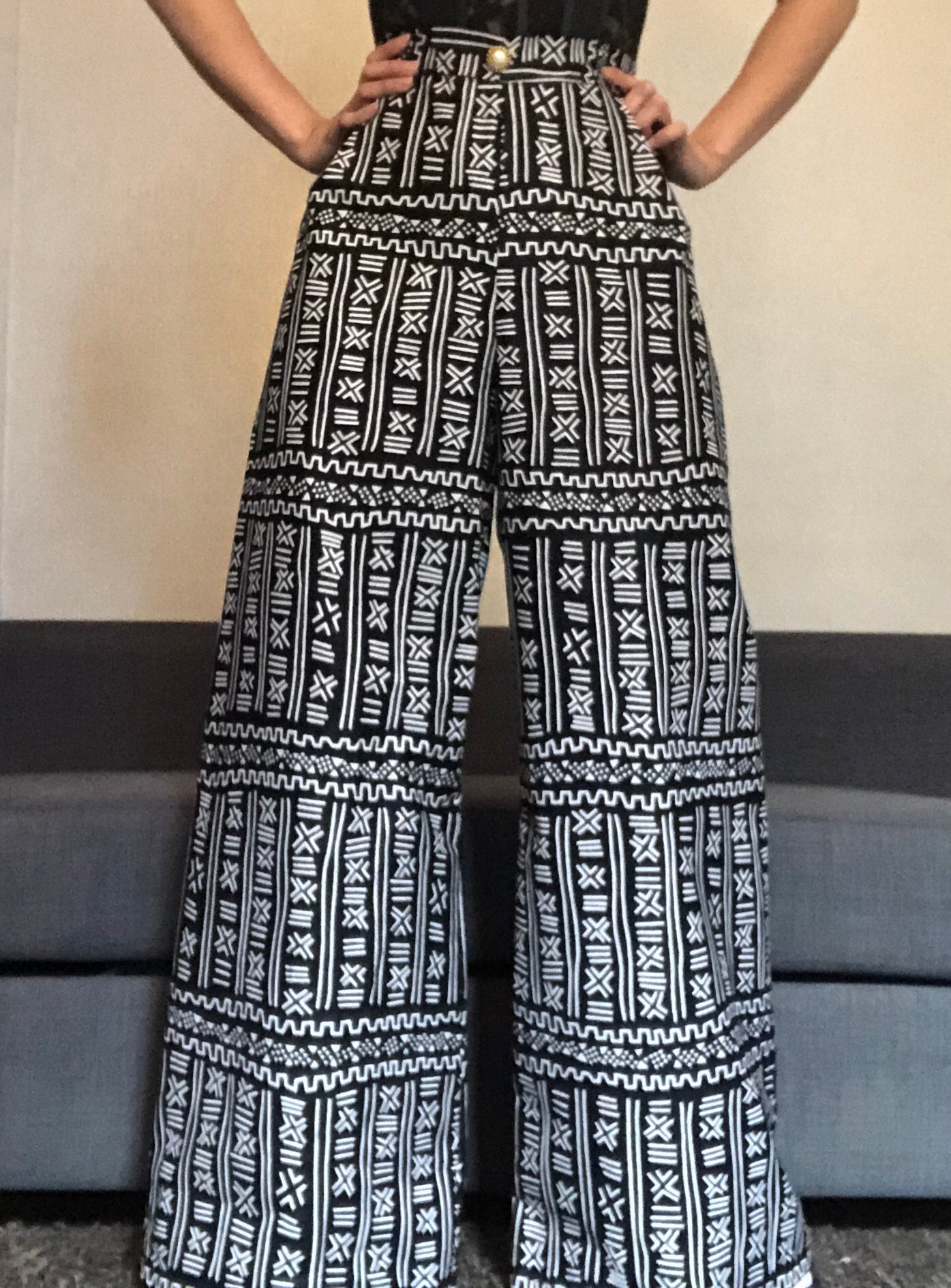 PANTALON WAX MOTIF