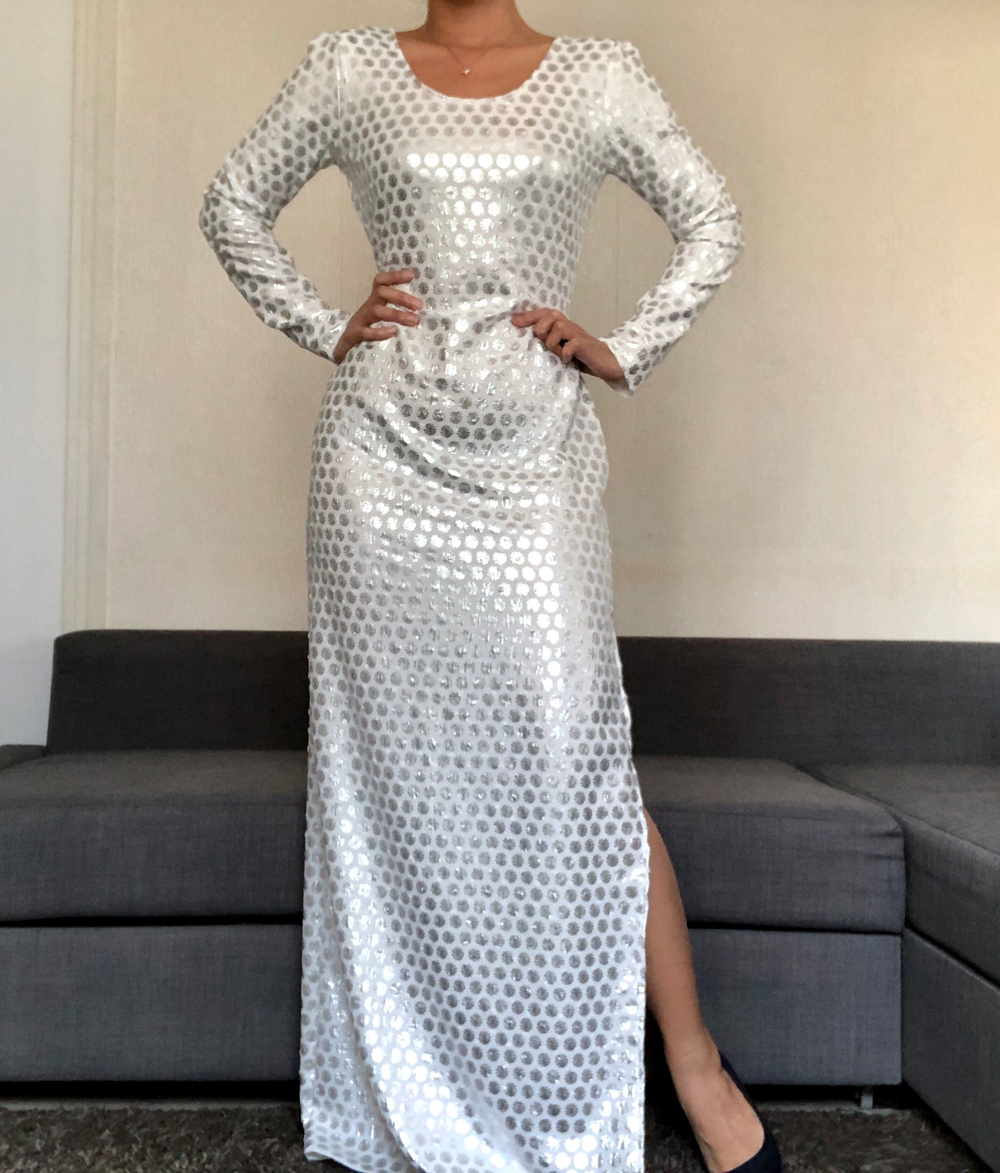 ROBE LONGUE BLANCHE
