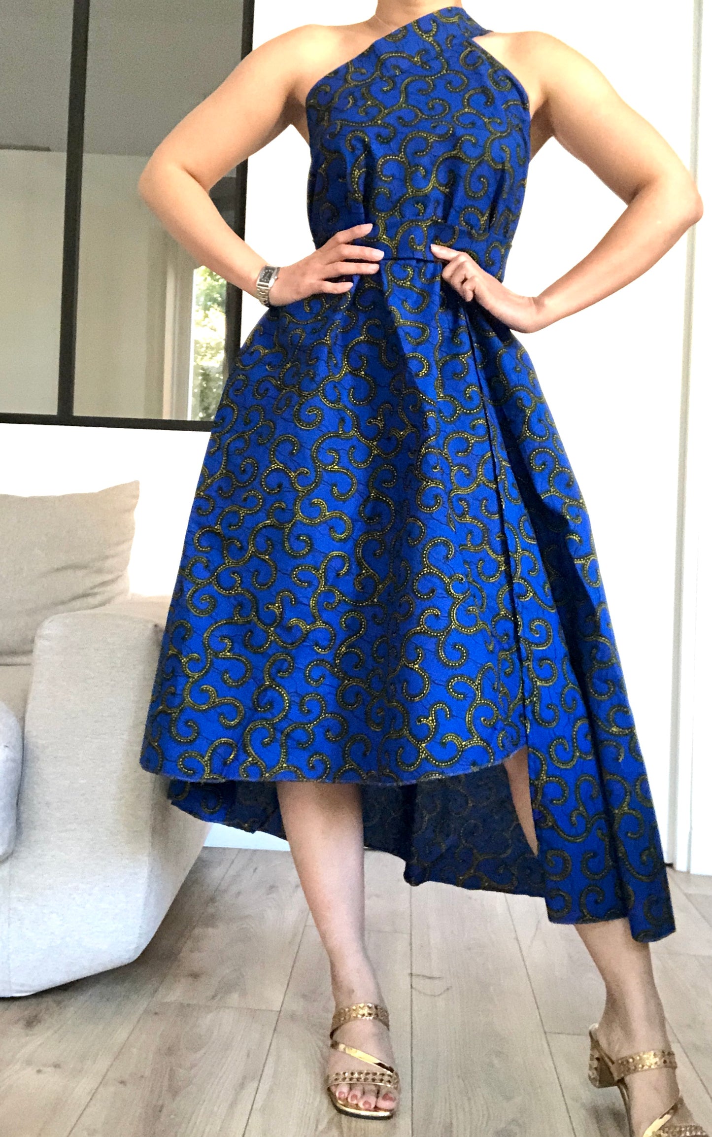 ROBE WAX BLEU CONVERTIBLE