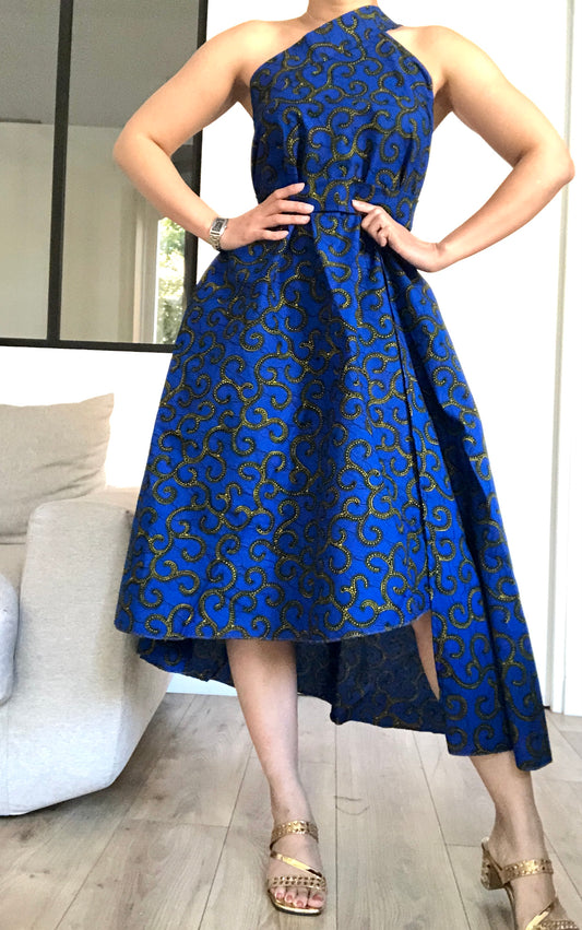 ROBE WAX BLEU CONVERTIBLE