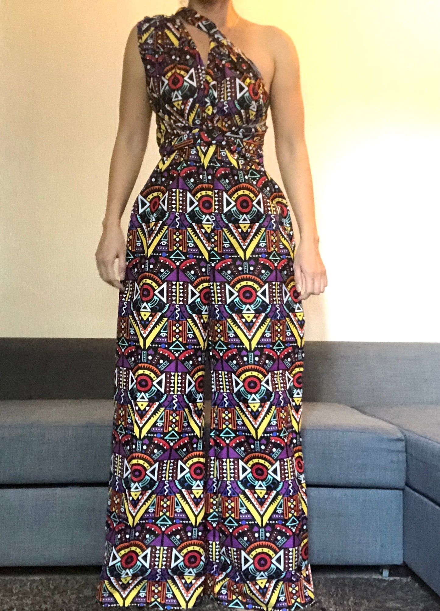 COMBINAISON WAX MOTIF AFRICA