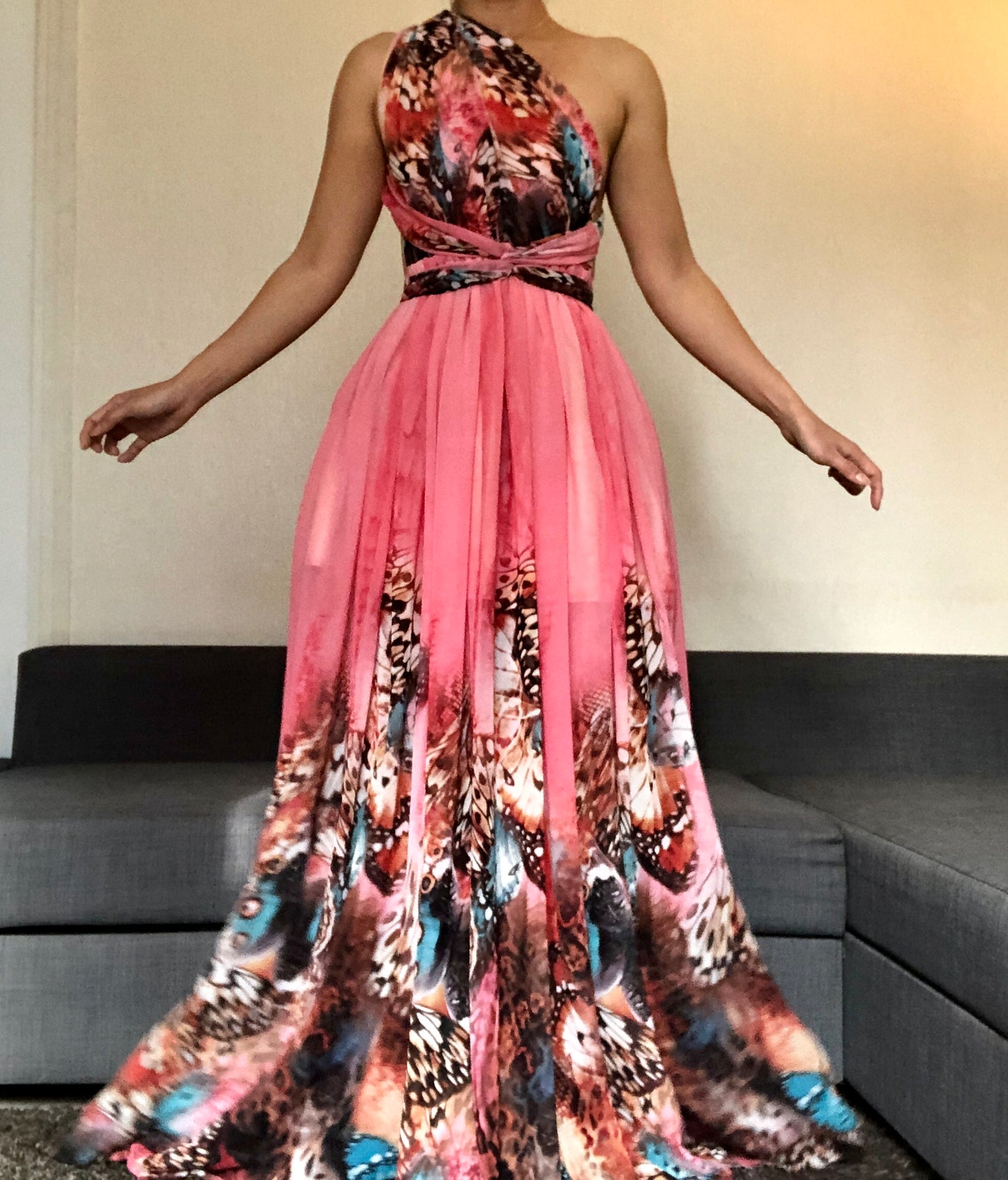 ROBE ROSE BUTTERFLY
