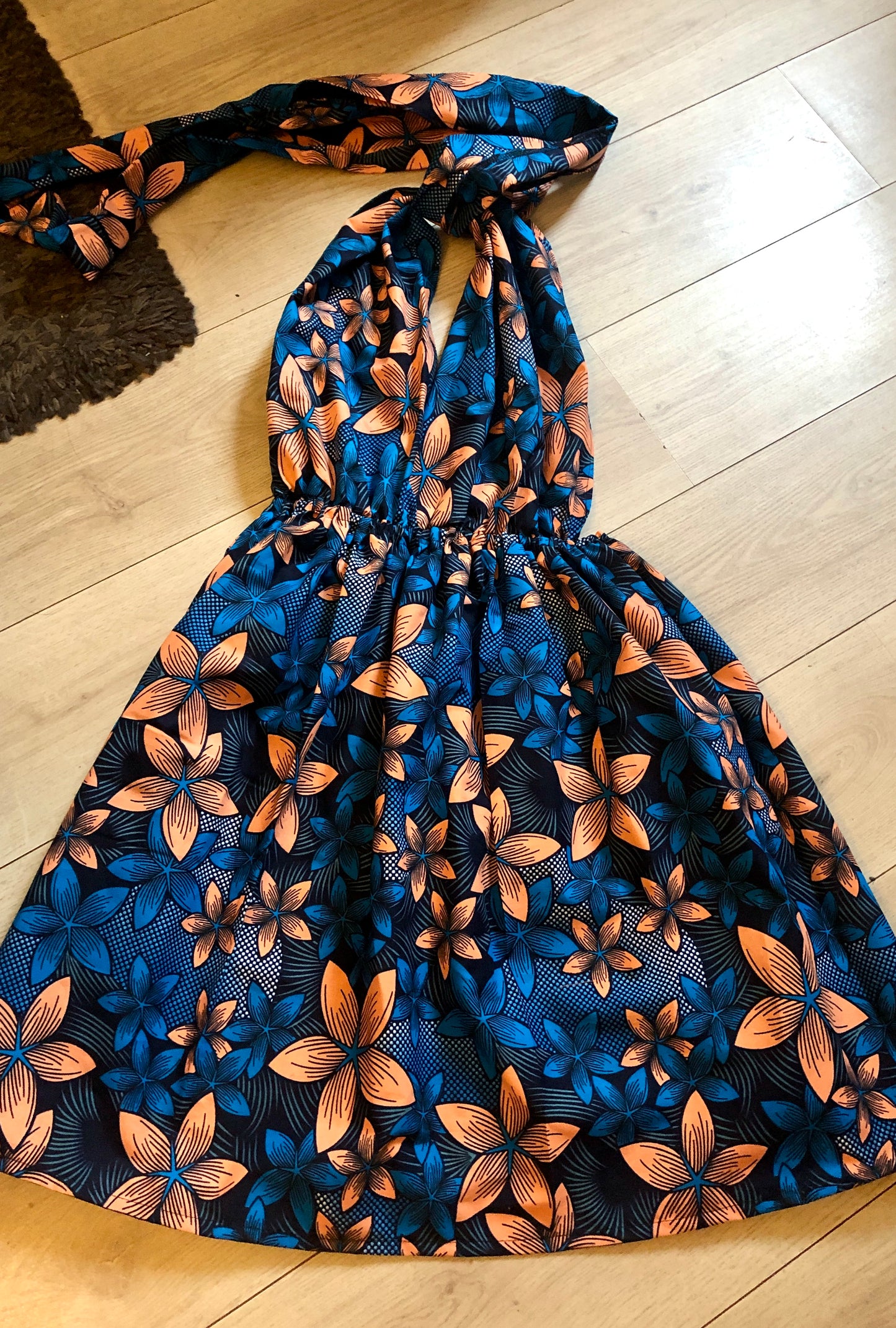 ROBE CONVERTIBLE ENFANT BLEU