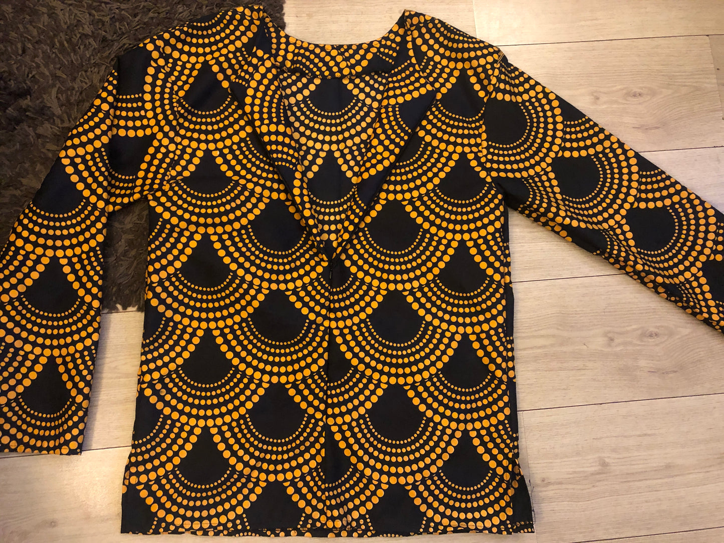 CHEMISE TUNIQUE WAX ORANGE
