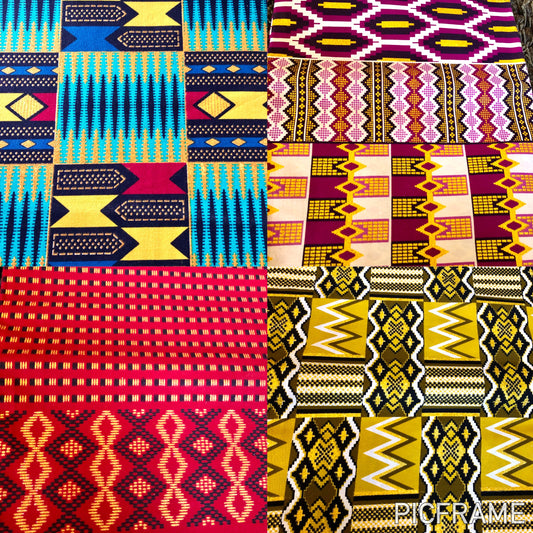 TISSU WAX PAILLETÉ