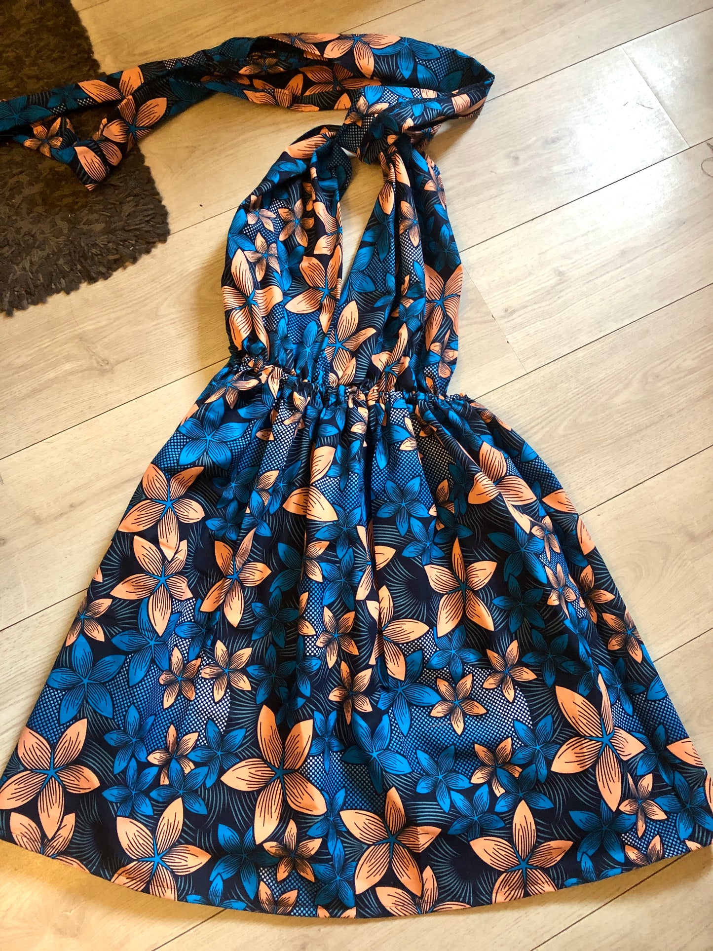 ROBE CONVERTIBLE ENFANT BLEU