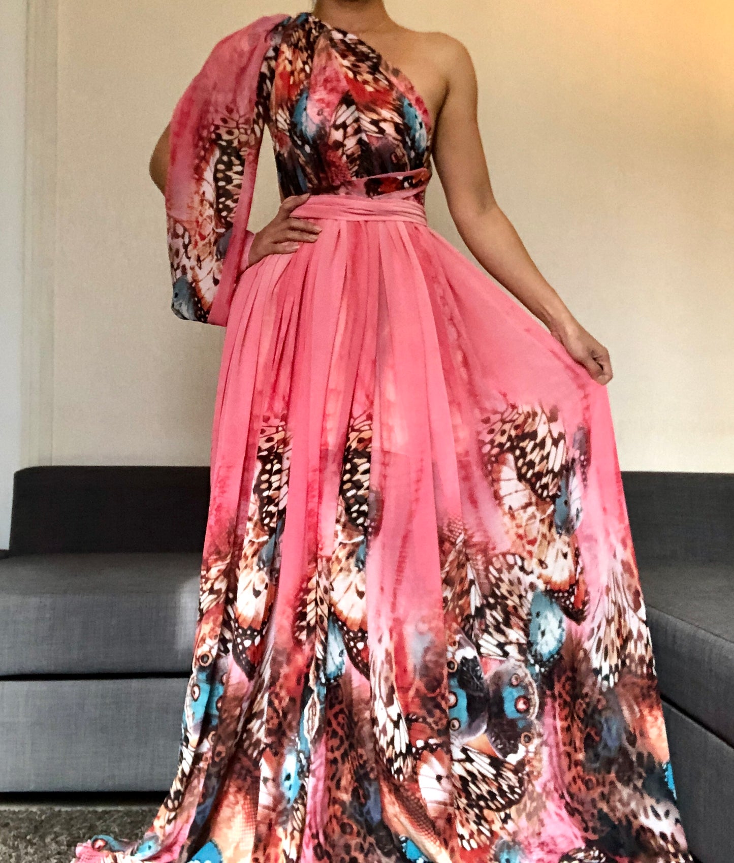 ROBE ROSE BUTTERFLY