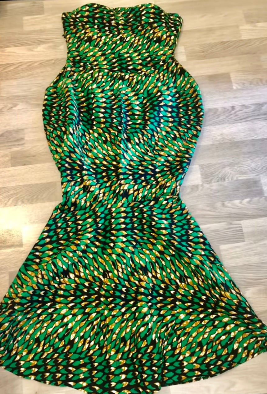 ROBE WAX MERMAID VERT