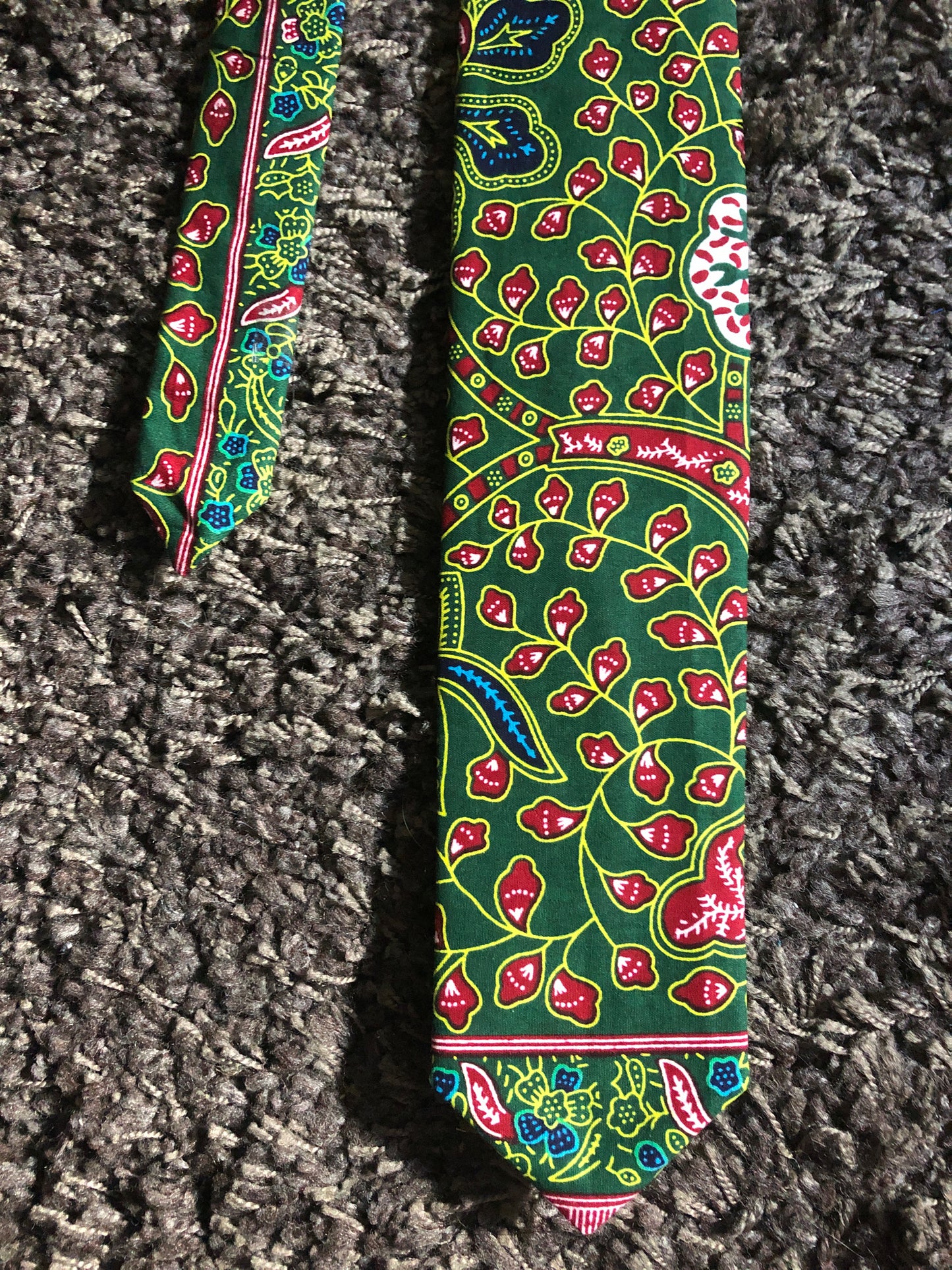 CRAVATE WAX VERT BATIK