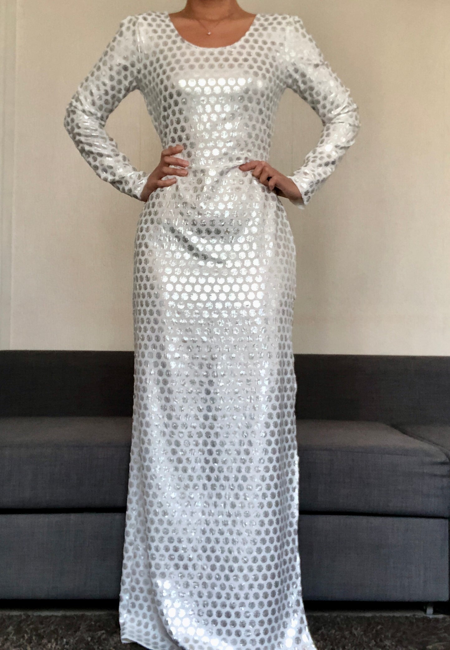 ROBE LONGUE BLANCHE