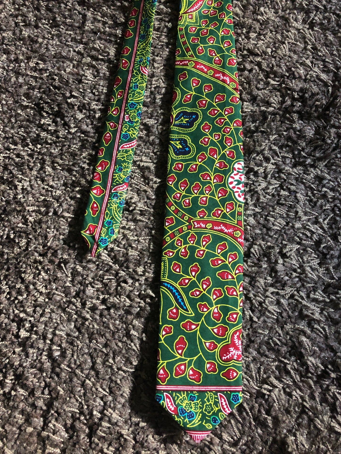 CRAVATE WAX VERT BATIK