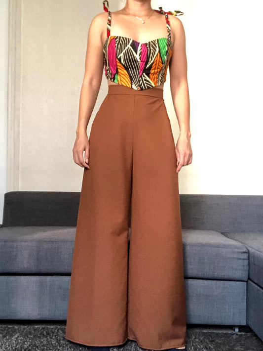 ENSEMBLE PANTALON ET CORET WAX