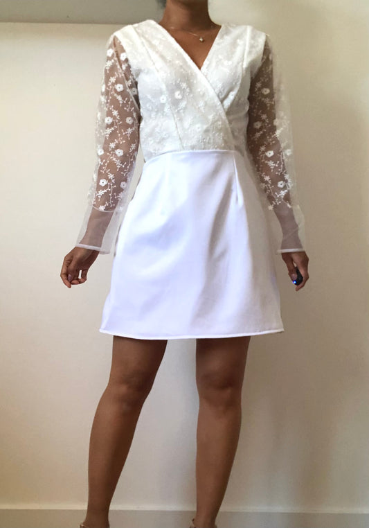 ROBE BLANCHE
