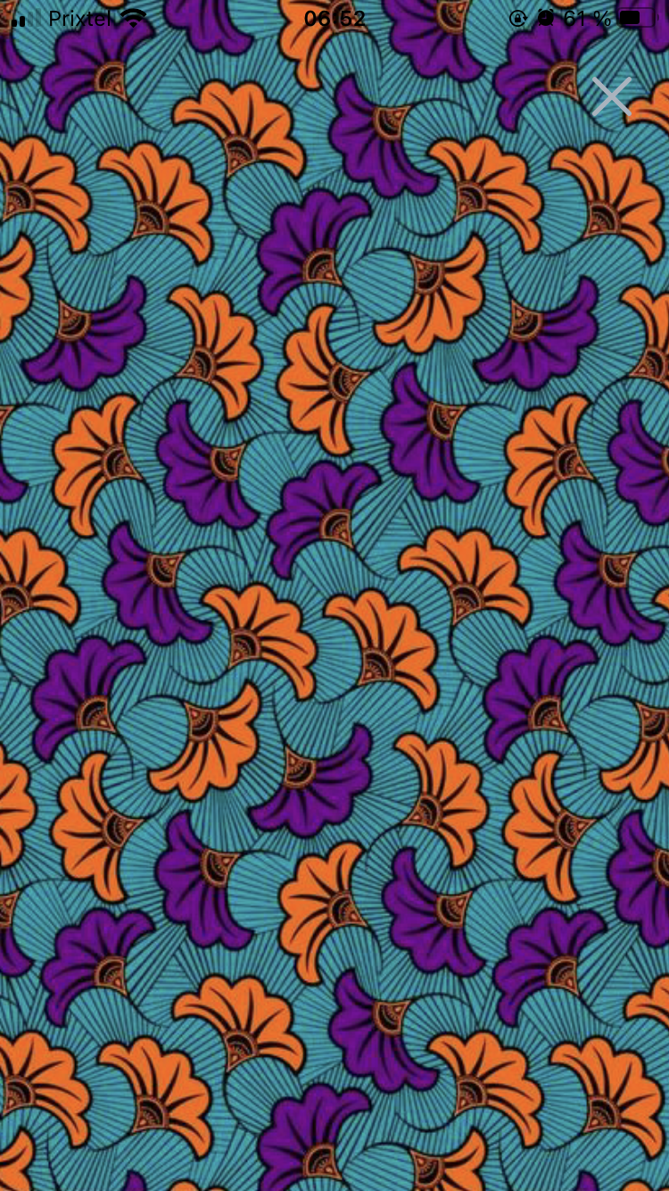 CRAVATE WAX BATIK ROUGE