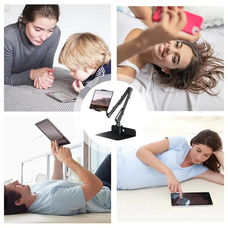 Bed Phone Mount Cell Phone Stand With 360-Degree Adjustable Phone Holder In Bed Cell Phone Stand Phone Stand For Desk For Desk