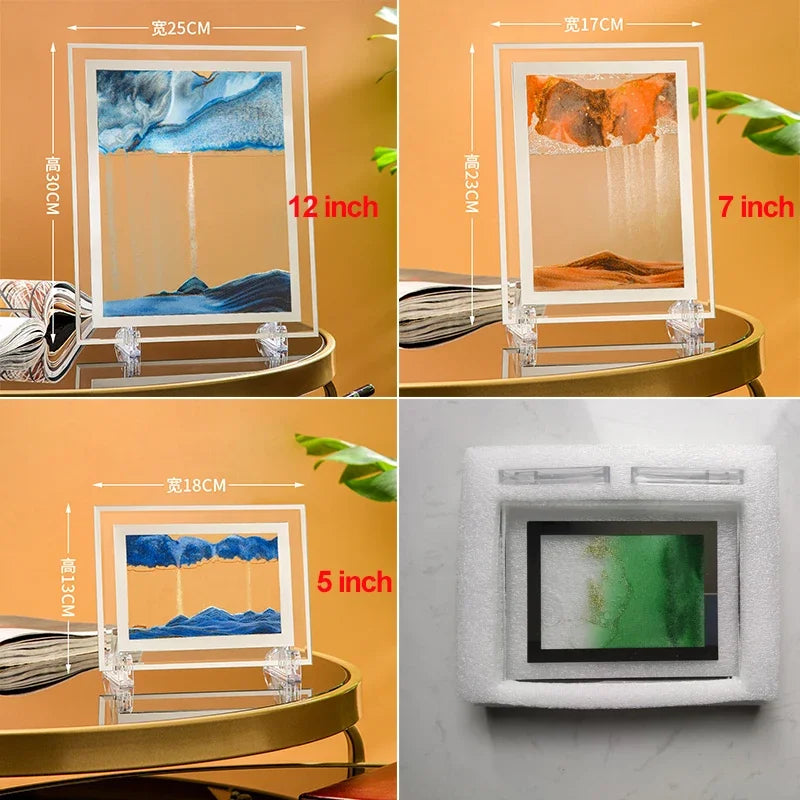 3D Moving Sand Art