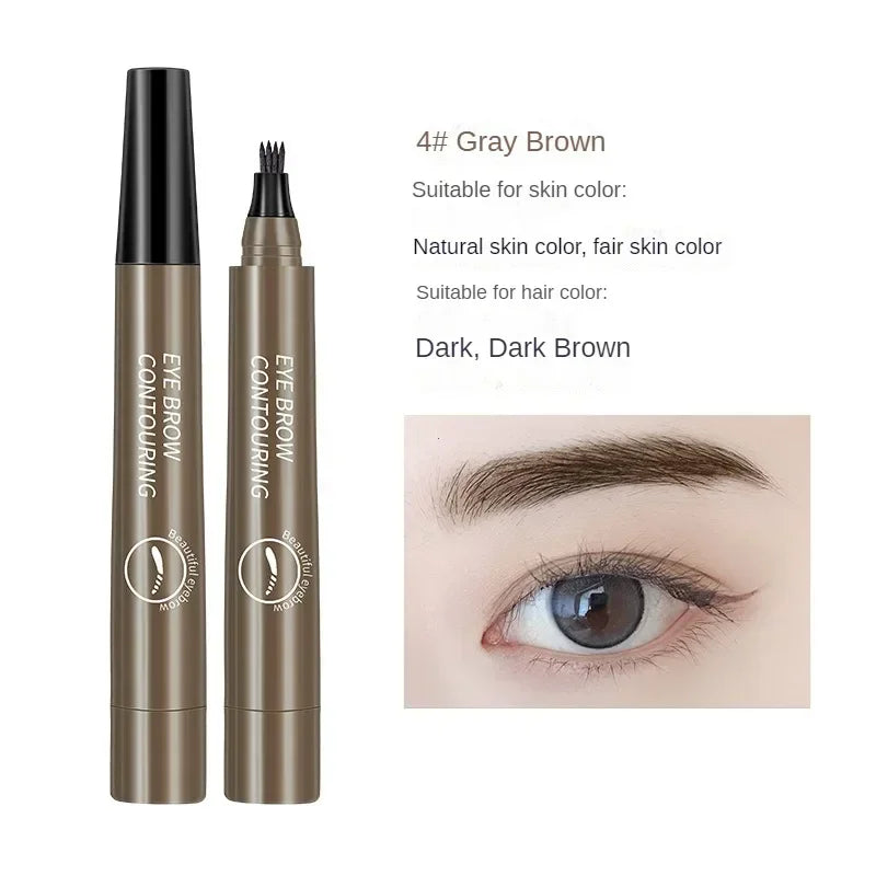 Fine Sketch Enhance Stencil Eye Brows Pencil