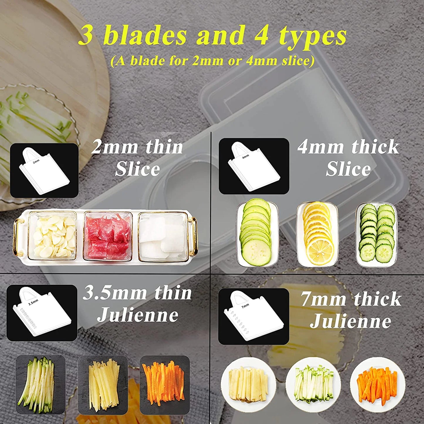Slicer Safe Vegetable Cutter