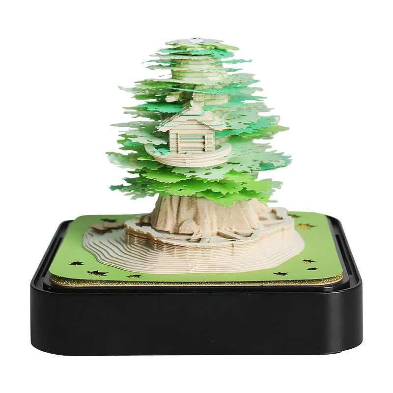 Castle Notepad 3D Paper