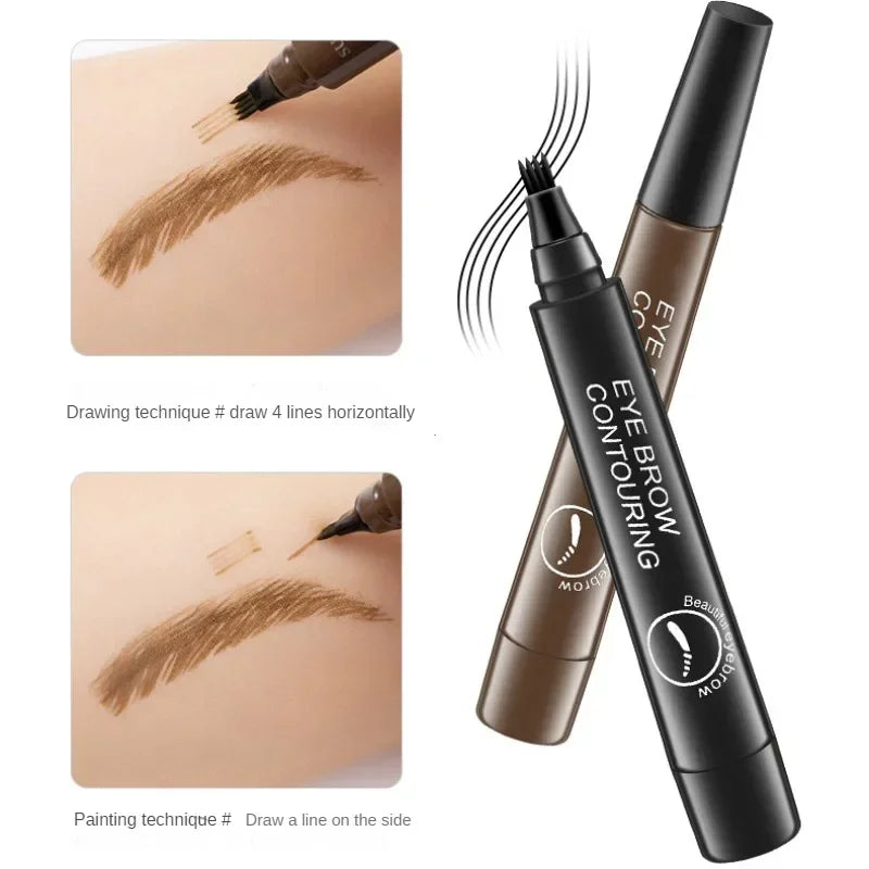 Fine Sketch Enhance Stencil Eye Brows Pencil